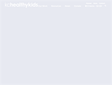 Tablet Screenshot of kchealthykids.org